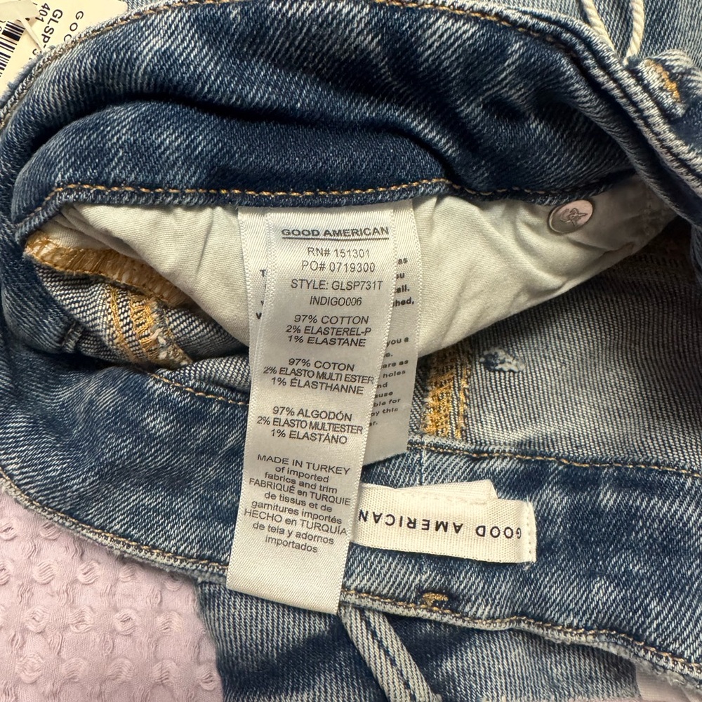 Good American ~ Good Legs Jeans ~ Sz. 10/30 ~ NWT! - Picture 4 of 5